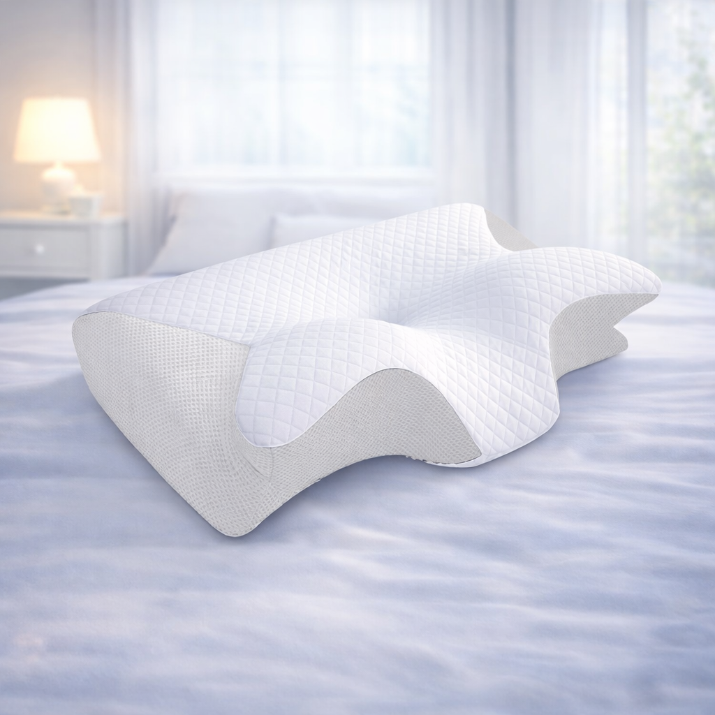 NeckRelief™ Ergonomic Memory Foam Cervical Pillow