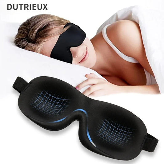 3D Sleeping Eye Mask Shading Breathable Eye Cover Natural Sleeping Eye Mask Memory Foam Block Night Mask Blindfold for Sleep