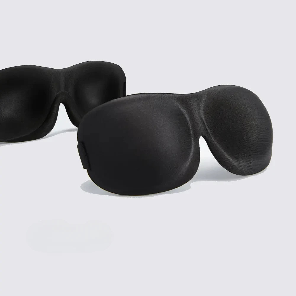 3D Sleeping Eye Mask Shading Breathable Eye Cover Natural Sleeping Eye Mask Memory Foam Block Night Mask Blindfold for Sleep