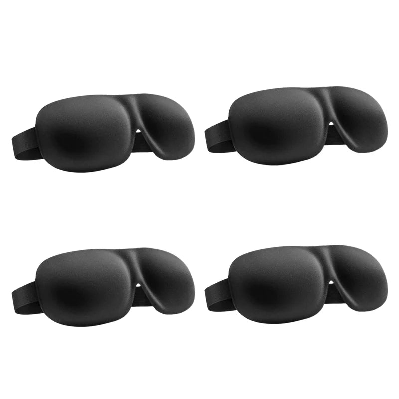 3D Sleeping Eye Mask Shading Breathable Eye Cover Natural Sleeping Eye Mask Memory Foam Block Night Mask Blindfold for Sleep