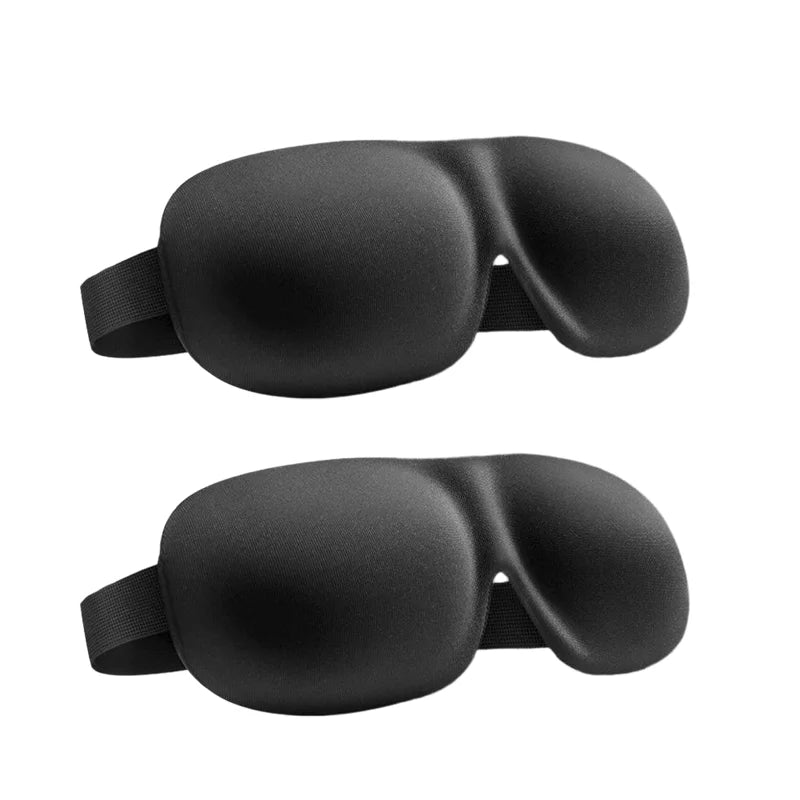 3D Sleeping Eye Mask Shading Breathable Eye Cover Natural Sleeping Eye Mask Memory Foam Block Night Mask Blindfold for Sleep